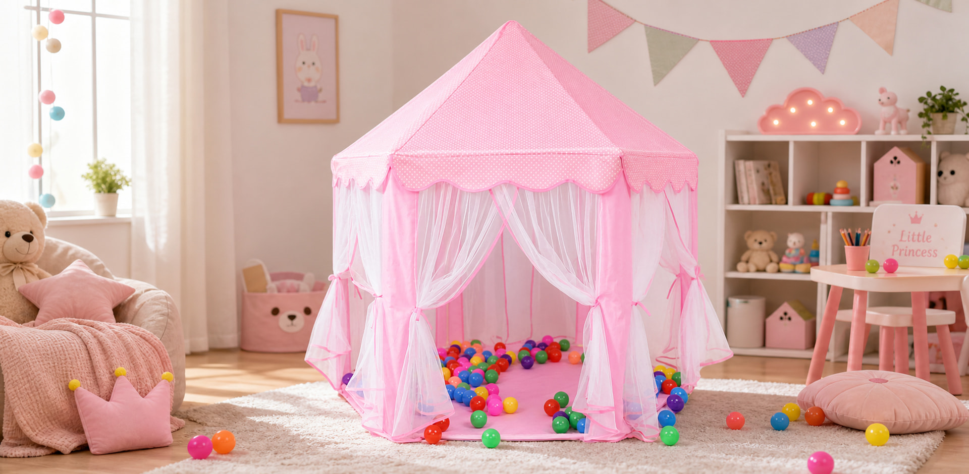 Tienda de campaña de yurtas para niños